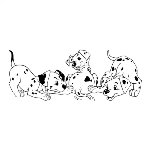 Dalmatians SVG Design | SVG Files for Cricut & Print