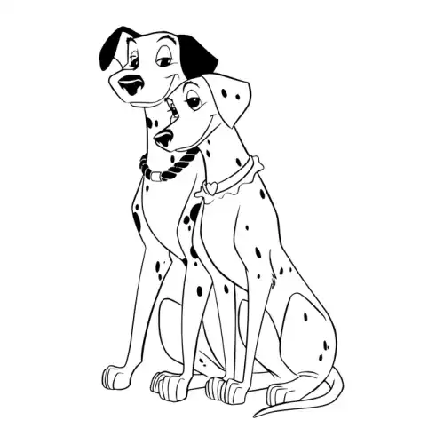 Dalmatians SVG Design | SVG Files for Cricut & Print