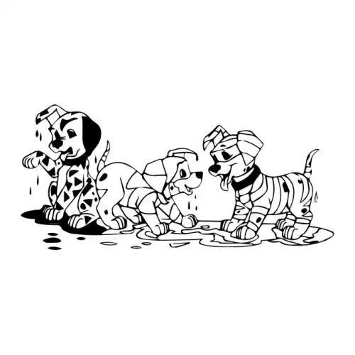 Dalmatians SVG Design | SVG Files for Cricut & Print