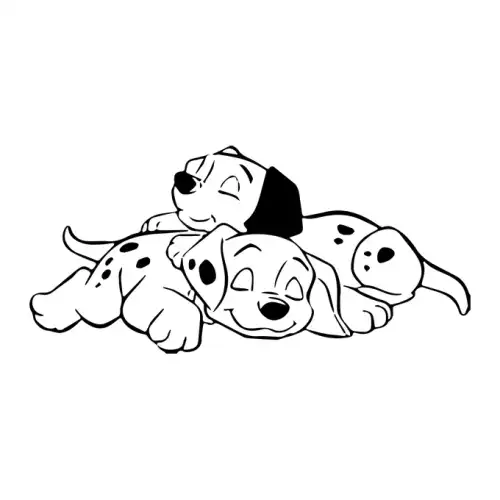 Dalmatians SVG Design | SVG Files for Cricut & Print