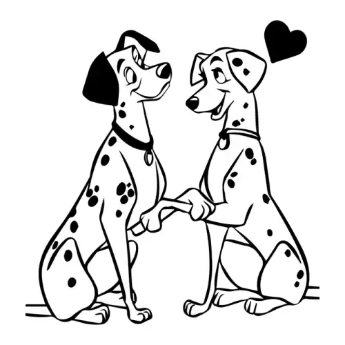 Dalmatians SVG Design | SVG Files for Cricut & Print