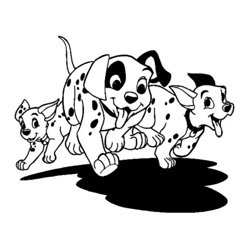 Dalmatians SVG Design | SVG Files for Cricut & Print
