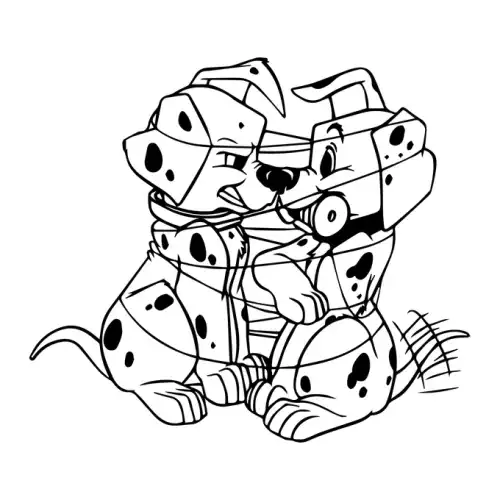 Dalmatians SVG Design | SVG Files for Cricut & Print