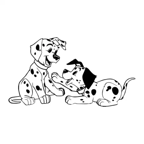 Dalmatians SVG Design | SVG Files for Cricut & Print