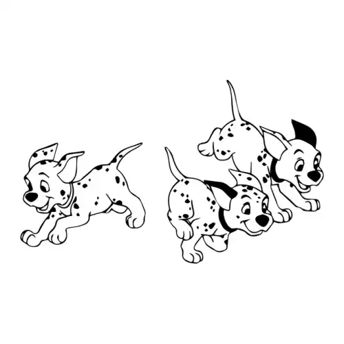 Dalmatians SVG Design | SVG Files for Cricut & Print