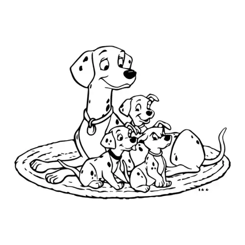 Dalmatians SVG Design | SVG Files for Cricut & Print