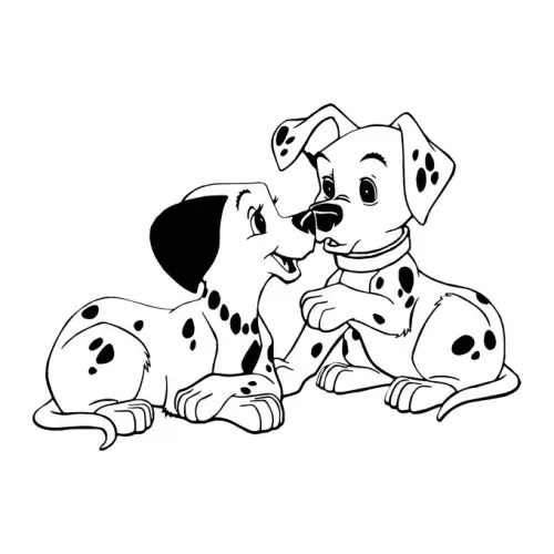 Dalmatians SVG Design | SVG Files for Cricut & Print