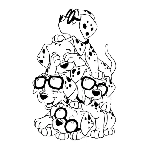 Dalmatians SVG Design | SVG Files for Cricut & Print