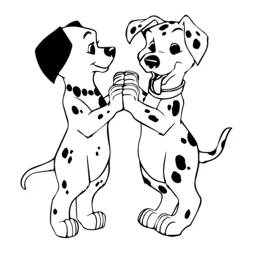 Dalmatians SVG Design | SVG Files for Cricut & Print