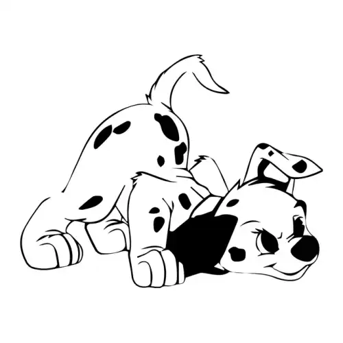 Dalmatians SVG Design | SVG Files for Cricut & Print