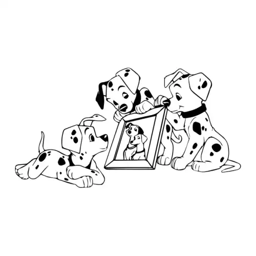 Dalmatians SVG Design | SVG Files for Cricut & Print