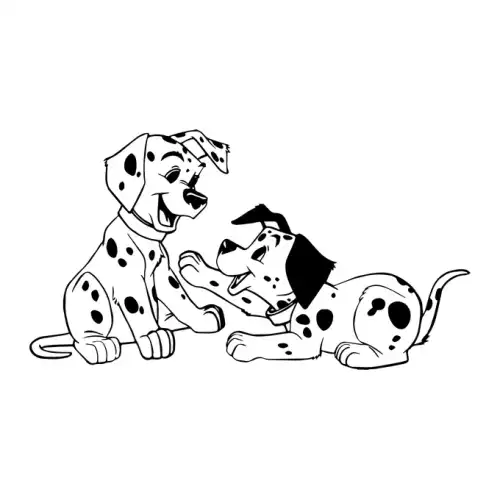 Dalmatians SVG Design | SVG Files for Cricut & Print