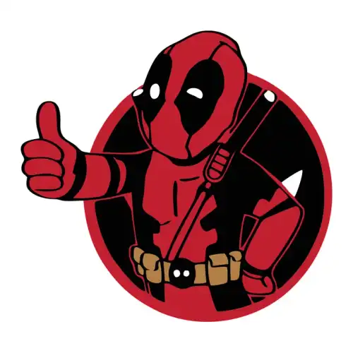Deadpool SVG Design | SVG Files for Cricut & Print