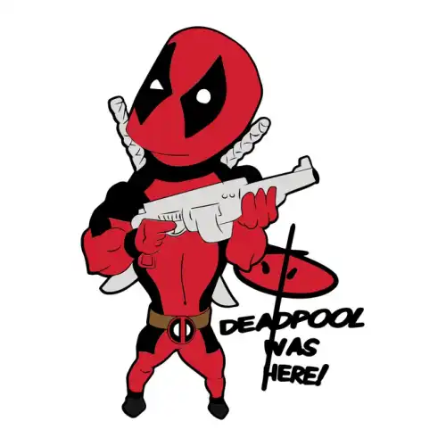 Deadpool SVG Design | SVG Files for Cricut & Print