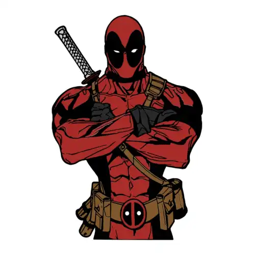 Deadpool SVG Design | SVG Files for Cricut & Print