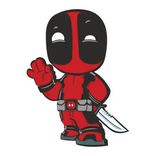 Deadpool SVG Design | SVG Files for Cricut & Print