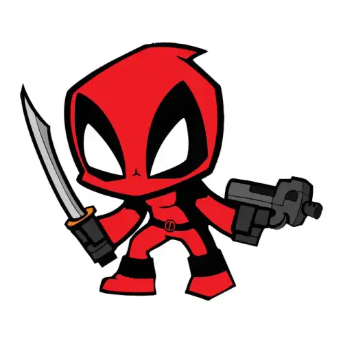 Deadpool SVG Design | SVG Files for Cricut & Print