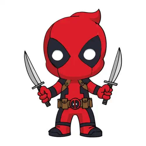 Deadpool SVG Design | SVG Files for Cricut & Print