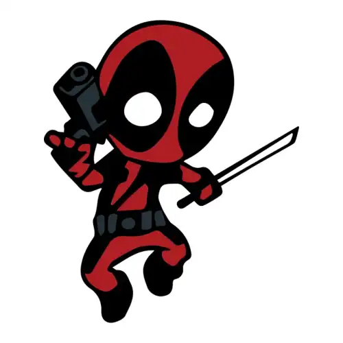 Deadpool SVG Design | SVG Files for Cricut & Print