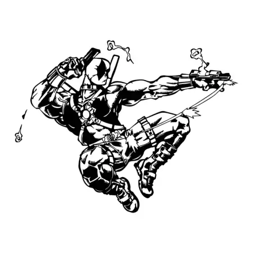 Deadpool SVG Design | SVG Files for Cricut & Print