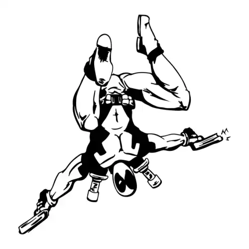 Deadpool SVG Design | SVG Files for Cricut & Print