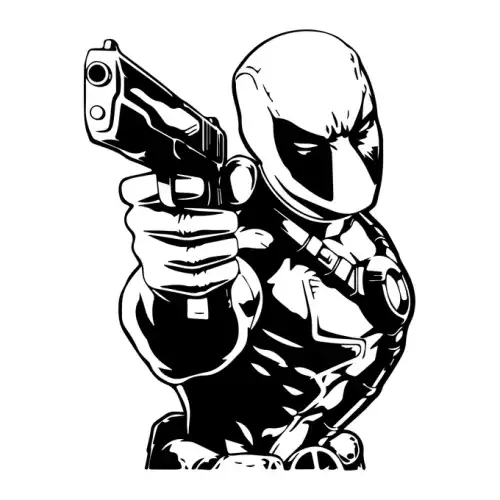 Deadpool SVG Design | SVG Files for Cricut & Print