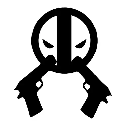 Deadpool SVG Design | SVG Files for Cricut & Print