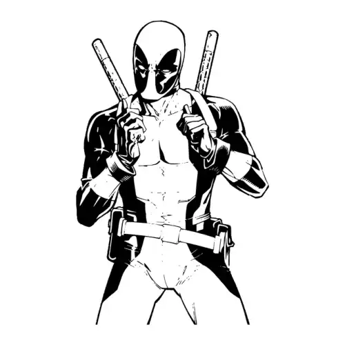 Deadpool SVG Design | SVG Files for Cricut & Print