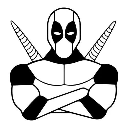 Deadpool SVG Design | SVG Files for Cricut & Print