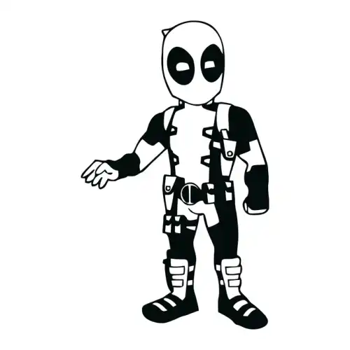 Deadpool SVG Design | SVG Files for Cricut & Print