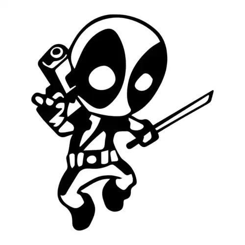 Deadpool SVG Design | SVG Files for Cricut & Print
