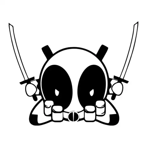 Deadpool SVG Design | SVG Files for Cricut & Print
