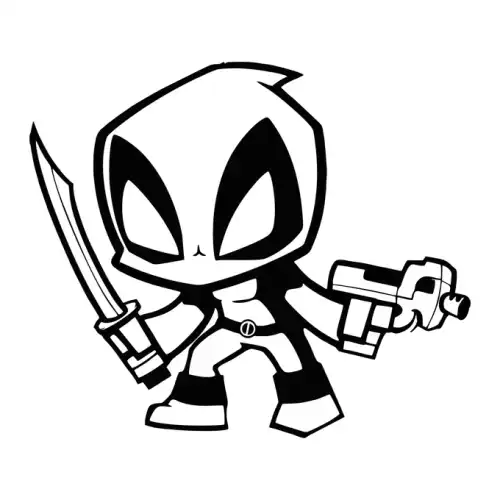 Deadpool SVG Design | SVG Files for Cricut & Print