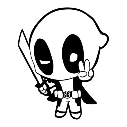 Deadpool SVG Design | SVG Files for Cricut & Print