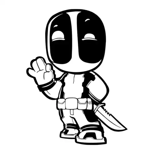 Deadpool SVG Design | SVG Files for Cricut & Print