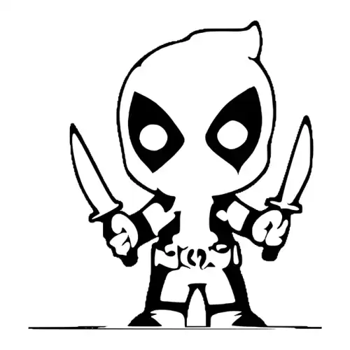 Deadpool SVG Design | SVG Files for Cricut & Print