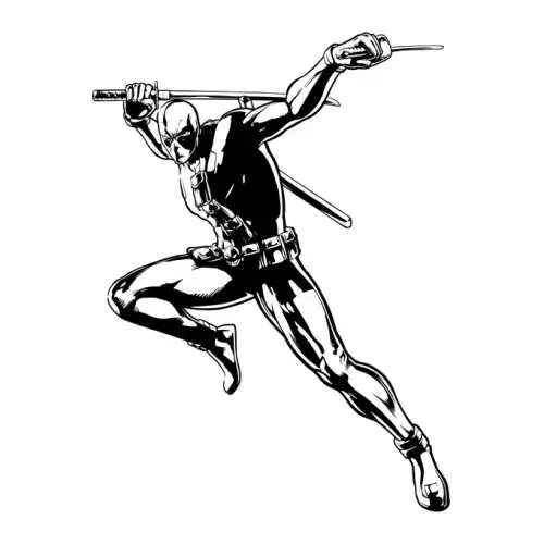Deadpool SVG Design | SVG Files for Cricut & Print
