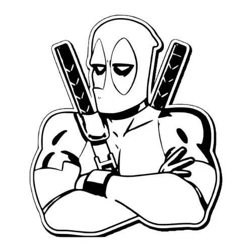 Deadpool SVG Design | SVG Files for Cricut & Print