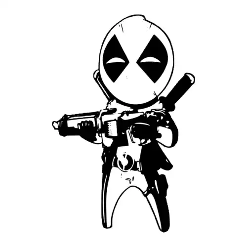 Deadpool SVG Design | SVG Files for Cricut & Print