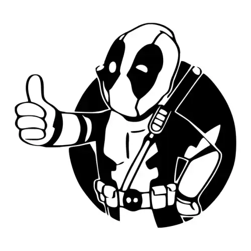 Deadpool SVG Design | SVG Files for Cricut & Print