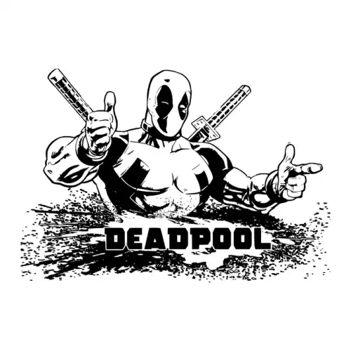 Deadpool SVG Design | SVG Files for Cricut & Print