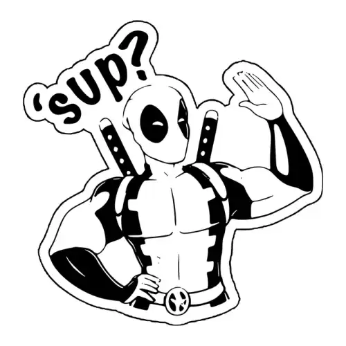 Deadpool SVG Design | SVG Files for Cricut & Print