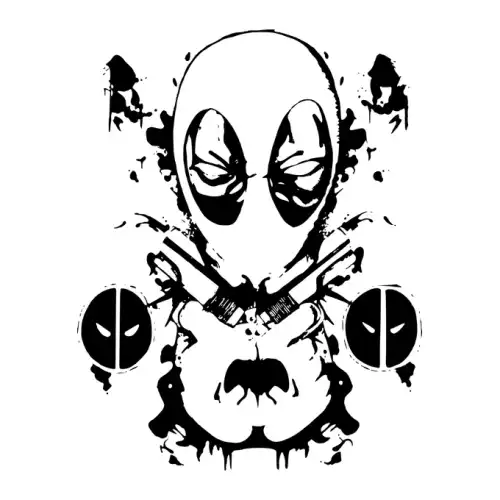 Deadpool SVG Design | SVG Files for Cricut & Print