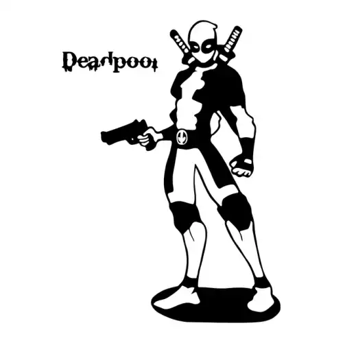 Deadpool SVG Design | SVG Files for Cricut & Print