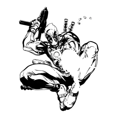 Deadpool SVG Design | SVG Files for Cricut & Print