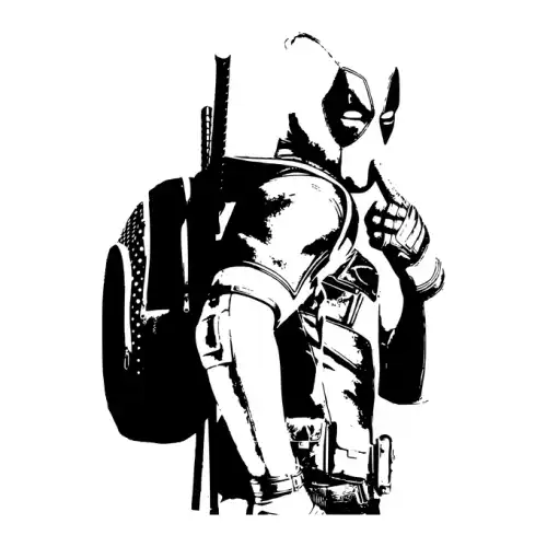 Deadpool SVG Design | SVG Files for Cricut & Print