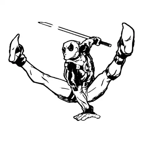 Deadpool SVG Design | SVG Files for Cricut & Print