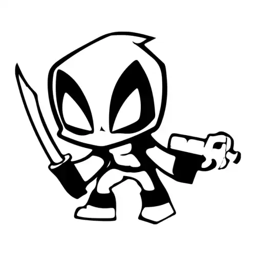 Deadpool SVG Design | SVG Files for Cricut & Print