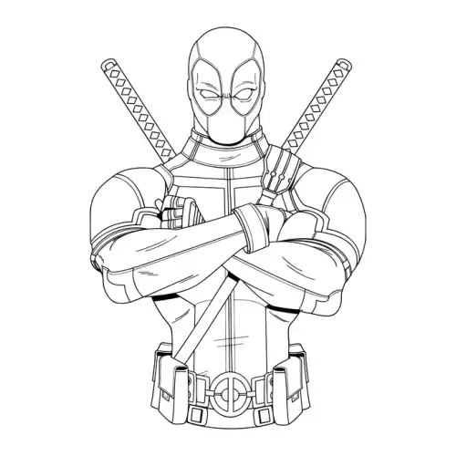 Deadpool SVG Design | SVG Files for Cricut & Print