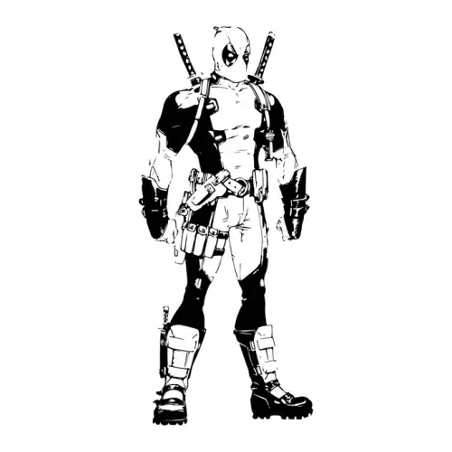 Deadpool SVG Design | SVG Files for Cricut & Print